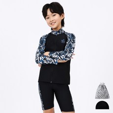 아쿠아티카 남아용 집업래쉬가드 + 스윔팬츠 + 스판수모 + 비닐백 AQA375 패션의류/잡화/유아동패션 반품 최저가 11,310원