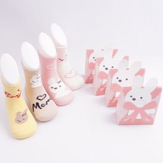 비바세븐 여아용 바니베어 양말 4종 선물세트 패션의류/잡화/유아동패션 반품 최저가 8,080원