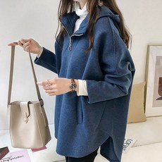 루나걸 여성용 넌키 지퍼 아노락 티셔츠 패션의류/잡화/여성패션 반품 최저가 6,450원