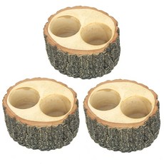 인조 먹이접시 2구, 혼합색상, 3개 반려동물용품/소동물/가축용품 반품 최저가 12,620원