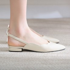바닐라슈 로즈벨리 소프트애나멜 물결라인 리본 플랫 슬링백 2cm 패션의류/잡화/여성패션 반품 최저가 9,360원