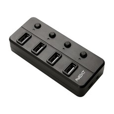 넥스트유 USB허브 NEXT 704UHP, 1개 가전디지털/PC부품 반품 최저가 8,100원