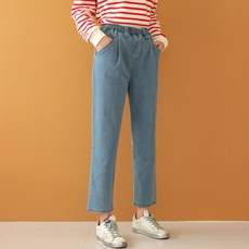 플레이팝 여성용 밴딩 세미배기일자팬츠 패션의류/잡화/여성패션 반품 최저가 12,220원