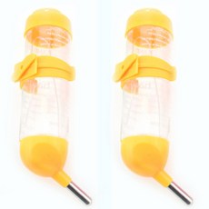 블럭마트 햄스터 기니피그 소동물 물통 125ml, 옐로우, 2개 반려동물용품/소동물/가축용품 반품 최저가 4,200원