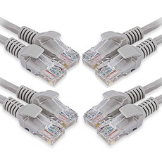 칼론 CAT5 2m 랜선 랜케이블, 그레이, 4개 가전디지털/PC주변기기 반품 최저가 5,330원