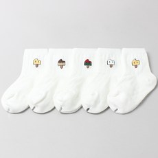모드베베 아동용 아이스크림 중목 양말 5켤레 세트 패션의류/잡화/유아동패션 반품 최저가 8,480원