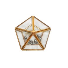 더이쁨 골드 유리 오각 미니 보석함 EP-0306, 1개 패션의류/잡화/남성패션 반품 최저가 8,200원