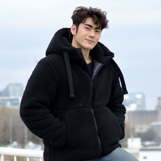 알렉스앨빈 남녀공용 뽀글이 후드 집업 점퍼 A201 패션의류/잡화/남녀 공용 의류 반품 최저가 42,630원