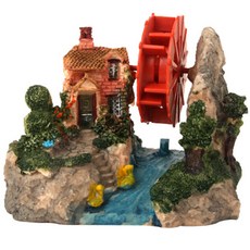 파이브오션 물레방아 수조장식 757A, 1개 반려동물용품/관상어 용품 반품 최저가 4,560원