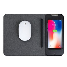 플라이토 H15M 고속 무선충전 마우스패드 S JS-H15M, 그레이, 1개 가전디지털/키보드/마우스 반품 최저가 9,620원