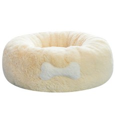 아페토 커버분리형 럭셔리 도넛방석, 아이보리, 1개 반려동물용품/강아지 용품 반품 최저가 36,190원