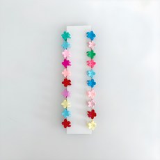 에르모어 여아용 플라워 미니집게핀 20개 세트 패션의류/잡화/유아동패션 반품 최저가 3,600원