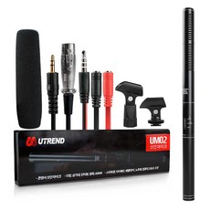 유트렌드 슈퍼 카디오이드 샷건 콘덴서 마이크, UM02, 1개 가전디지털/카메라 반품 최저가 47,800원