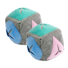 더플래 노즈워크 강아지 플레잉 볼, 그레이, 2개 undefined/undefined 반품 최저가 7,420원