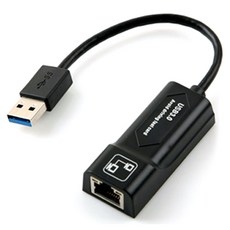 컴스 USB 3.0 컨버터 Giga LAN 랜 RJ45 기가 랜 1000Mbps, ITB107, 1개 가전디지털/PC주변기기 반품 최저가 13,640원