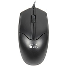ZIO USB Optical 유선 마우스, ZIO-M1100, 블랙 가전디지털/키보드/마우스 반품 최저가 3,450원