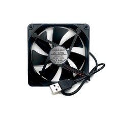 Ucommerce USB쿨링팬 DC5V 140MM, UC-CP81, 1개 가전디지털/PC부품 반품 최저가 7,710원