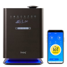 이노크아든 인공지능 Smart IOT 플라즈마 복합식 가습기, IA-H200A, 다크실버 가전디지털/계절가전 반품 최저가 51,480원