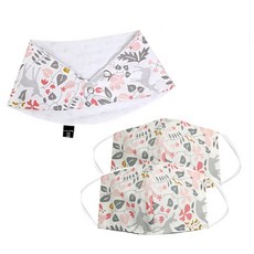 오즈맘 오가닉 마스크 2p + 극세사 바나나빕 패션의류/잡화/유아동패션 반품 최저가 6,620원