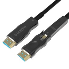 스마트 HDMI 2.0 분리형 광케이블 40m, HDM500-AOC-40M, 1개 가전디지털/TV/영상가전 반품 최저가 27,560원