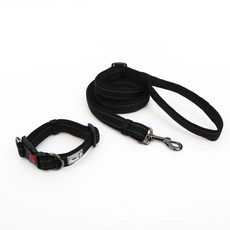 모즈펫 반려동물 네온 목줄 XL + 리드줄 2m, 네온블랙, 1세트 반려동물용품/펫티켓 산책용품 반품 최저가 14,660원