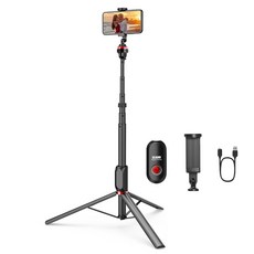 셀루미 185cm 올인원 블루투스 스마트폰 셀카봉 삼각대, SEL-ML185E(블랙&레드), 1개 가전디지털/휴대폰 액세서리 반품 최저가 40,620원