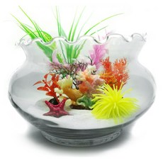 미미네아쿠아 뉴 힐링 컬러풀슈가 복주머니 250 어항 세트, 랜덤발송, 1개 반려동물용품/관상어 용품 반품 최저가 7,560원