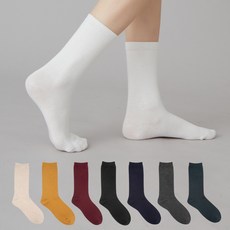 베이스알파에센셜 여성용 프리미엄 고밀도 무지 장목 양말 8켤레 패션의류/잡화/여성패션 반품 최저가 9,900원