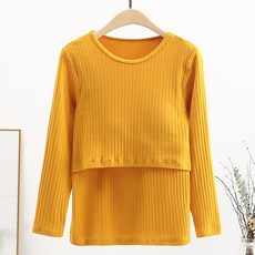 알럽핏 라운드 골지 컬러 임부 탑 내복 상의 패션의류/잡화/속옷/잠옷 반품 최저가 2,270원