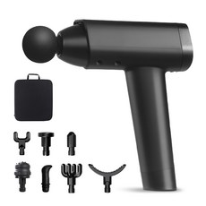 홈플래닛 최고급형 BLDC 전신 무선 마사지건 (8종 헤드 파우치 세트), MG-016 가전디지털/건강가전 반품 최저가 41,430원