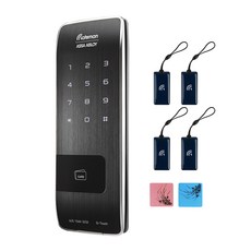 에코락 게이트맨 G-TOUCH 후크타입 보조키 손잡이 없음 도어락 + 안전강화 카드 6p 가전디지털/생활가전 반품 최저가 262,200원