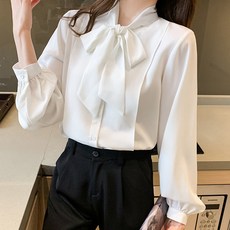 포플러앤씨 마엘 리본 블라우스 패션의류/잡화/여성패션 반품 최저가 7,830원