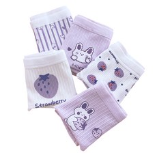 주니데이 퍼플바니 학생 팬티 5종 세트 패션의류/잡화/유아동패션 반품 최저가 7,570원