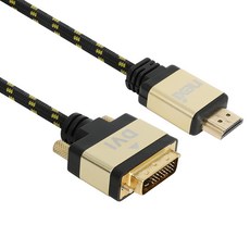 넥시 HDMI 2.0 TO DVI 메탈 케이블 Fine Gold NX997, 5m, 1개 undefined/undefined 반품 최저가 4,520원