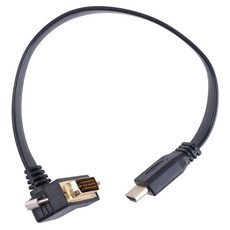 컴스 HDMI DVI 변환케이블 HDMI to DVI 꺾임 30cm, NT926 가전디지털/PC부품 반품 최저가 5,500원