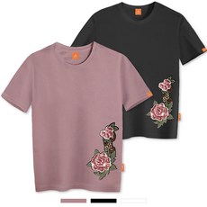 엘라모 스팽글허리 플라워 통기성 반팔 티셔츠 패션의류/잡화/남녀 공용 의류 반품 최저가 9,620원