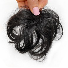 센스모드니 프리미엄 인모 웨이브 정수리 뽕 부분가발, 1개, 블랙 뷰티/뷰티소품 반품 최저가 22,400원