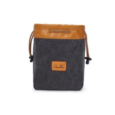 유앤미 캔버스 카메라 파우치 L, 다크그레이, 1개 가전디지털/카메라 반품 최저가 10,180원