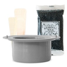 모엔드 셀프 브라질리언왁싱 실리콘 버킷 + 블랙 하드왁스 200g + 스파출러 35p 세트, 1개 뷰티/바디 반품 최저가 16,340원