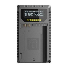 나이트코어 니콘 DSLR 배터리 전용 휴대용 급속충전기, UNK2 가전디지털/카메라 반품 최저가 36,610원