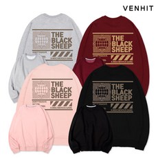 벤힛 블랙쉽 세미 오버핏 특양면 맨투맨 패션의류/잡화/남녀 공용 의류 반품 최저가 12,830원