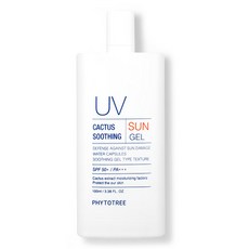 피토트리 선인장 수딩 아쿠아 선젤 SPF50+ PA+++, 100ml, 1개 뷰티/선케어/태닝 반품 최저가 12,000원
