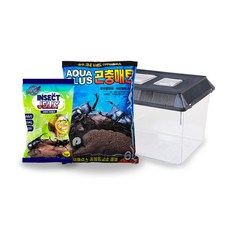 아쿠아플러스 채집통 + 곤충 매트 6L + 젤리 10p, 혼합색상, 1세트 반려동물용품/소동물/가축용품 반품 최저가 9,280원