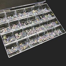 뷰랩 대용량 네일파츠 24종 세트, 블링 데이즈, 1개 뷰티/네일 반품 최저가 5,000원