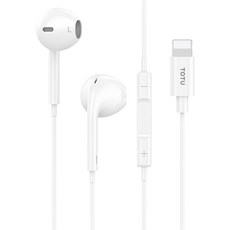 토투 글로리시리즈 8핀 블루투스 유선 이어폰, 화이트 가전디지털/음향기기 반품 최저가 12,300원