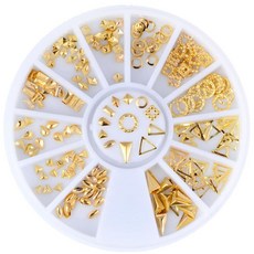 브라운네일 찡메탈참 셀프 네일파츠, M02098, 1개 뷰티/네일 반품 최저가 3,280원