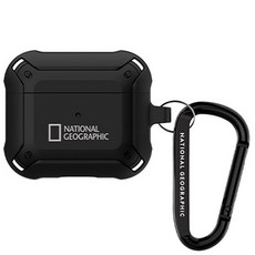 내셔널지오그래픽 러기드 범퍼 케이스, 에어팟 3, 블랙 가전디지털/음향기기 반품 최저가 14,160원