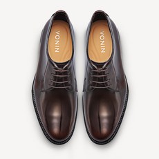 [VONIN] 보닌 남성용 천연 소가죽 커먼 플레인 더비 수제구두 SE247BK 패션의류/잡화/남성패션 반품 최저가 58,800원