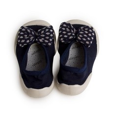 꼴레지앙 아동용 블루누이 도트 리본 발레플랫 112H 패션의류/잡화/유아동패션 반품 최저가 19,920원