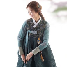 더예한복 여성 한복 상하 세트 DY-854 패션의류/잡화/여성패션 반품 최저가 90,650원